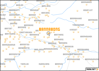 map of Ban Nabông