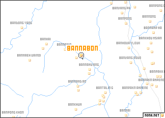map of Ban Nabon