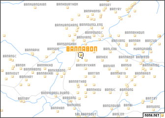 map of Ban Nabon