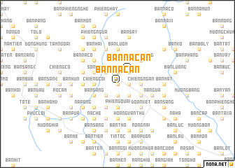 map of Bản Na Can