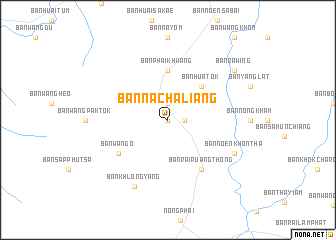 map of Ban Na Chaliang