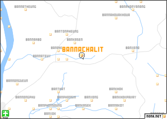 map of Ban Nachalit