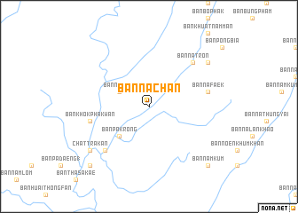 map of Ban Na Chan