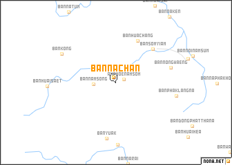 map of Ban Na Chan