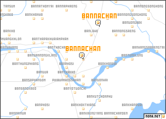 map of Ban Na Chan