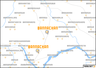 map of Ban Na Chan