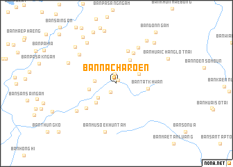 map of Ban Na Charoen