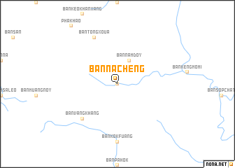 map of Ban Nachèng