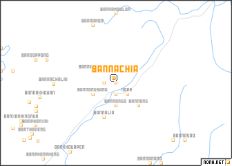 map of Ban Nachia