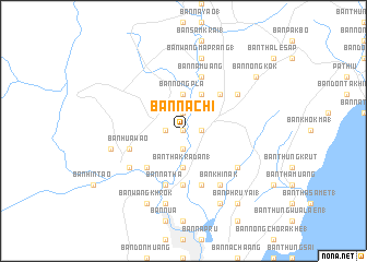 map of Ban Na Chi