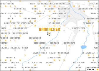 map of Bannacker