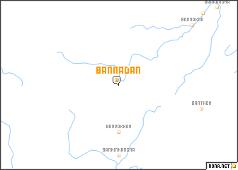 map of Ban Na Dan