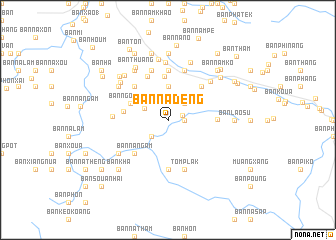 map of Ban Nadèng