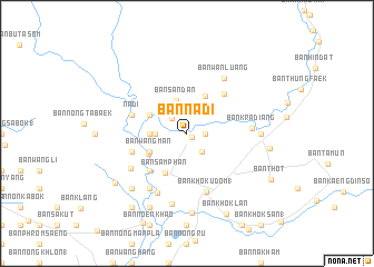 map of Ban Na Di