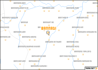 map of Ban Na Di