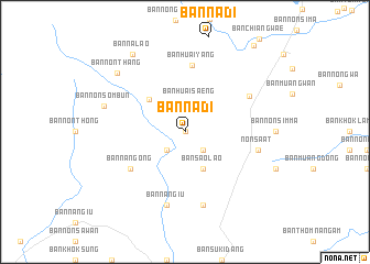 map of Ban Na Di