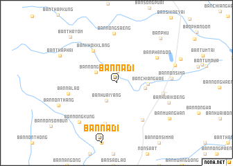 map of Ban Na Di