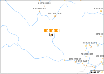 map of Ban Nadi