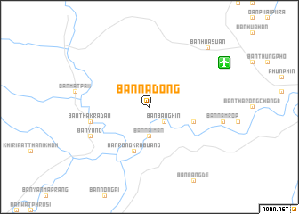 map of Ban Na Dong