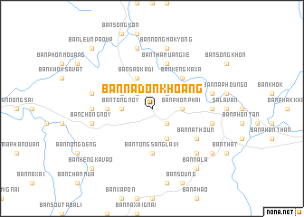 map of Ban Nadonkhoang