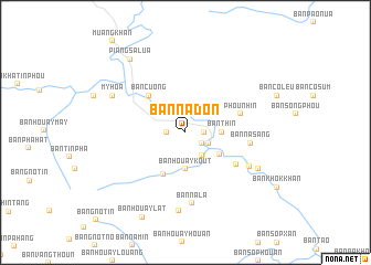 map of Ban Nadon