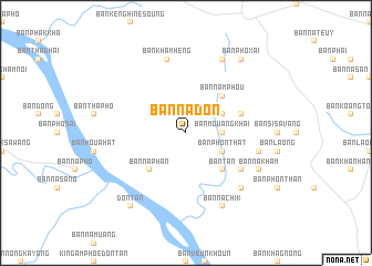 map of Ban Nadôn