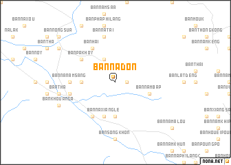 map of Ban Nadon