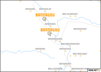 map of Ban Nadou