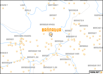 map of Ban Nadua