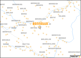 map of Ban Nadua