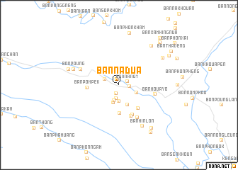 map of Ban Nadua