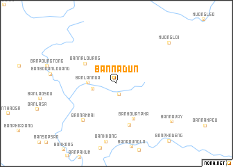 map of Ban Na-Dun