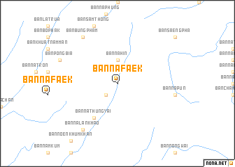 map of Ban Na Faek
