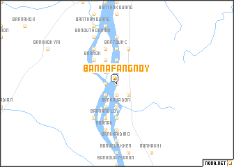 map of Ban Nafang Noy