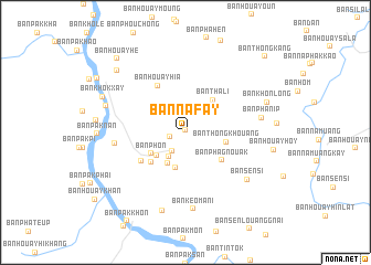 map of Ban Nafay