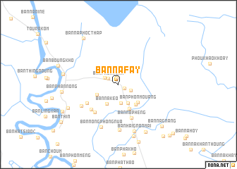 map of Ban Na Fay