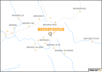 map of Ban Na Fon Nua