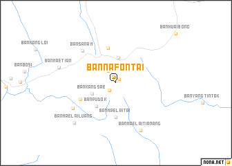 map of Ban Na Fon Tai