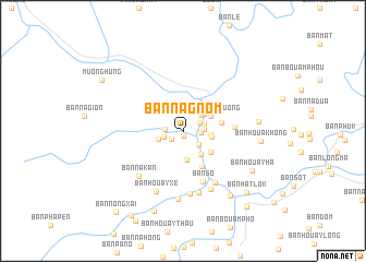 map of Ban Nagnôm