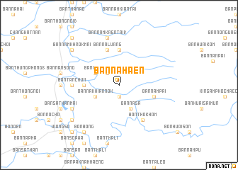 map of Ban Na Haen