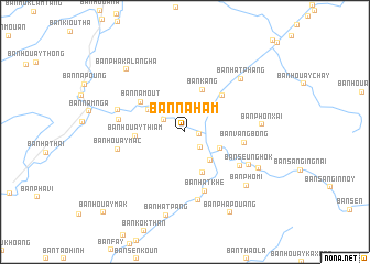 map of Ban Naham