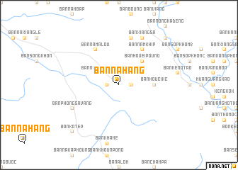 map of Ban Nahang