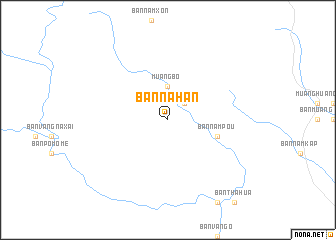 map of Ban Nahan