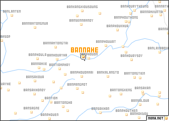 map of Ban Na Hé