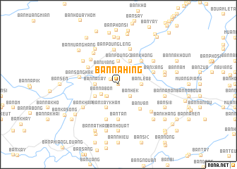 map of Ban Nahing