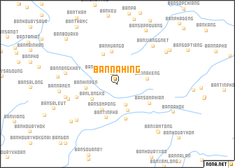 map of Ban Nahing