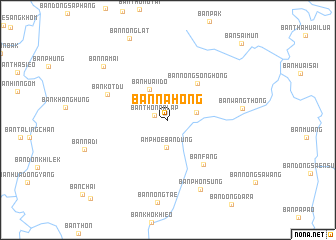 map of Ban Na Hong