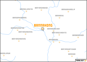 map of Ban Na Hong