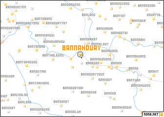 map of Ban Nahouay