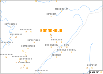 map of Ban Nahoua